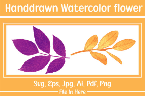 Download Watercolor Leaf Vector Illustration - Vector Collection