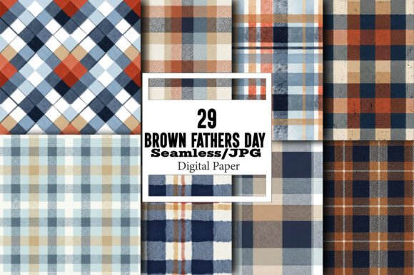 Download Brown Fathers Day Pattern - Premium Resources